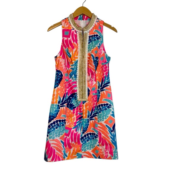 Lilly Pulitzer Dresses & Skirts - NWT‎ $198 Lilly Pulitzer ALEXA Multi Goombay Smashed Shift Dress Womans Sz 2 New